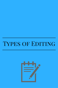 Types of Editing